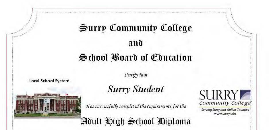 Adult High School Diploma